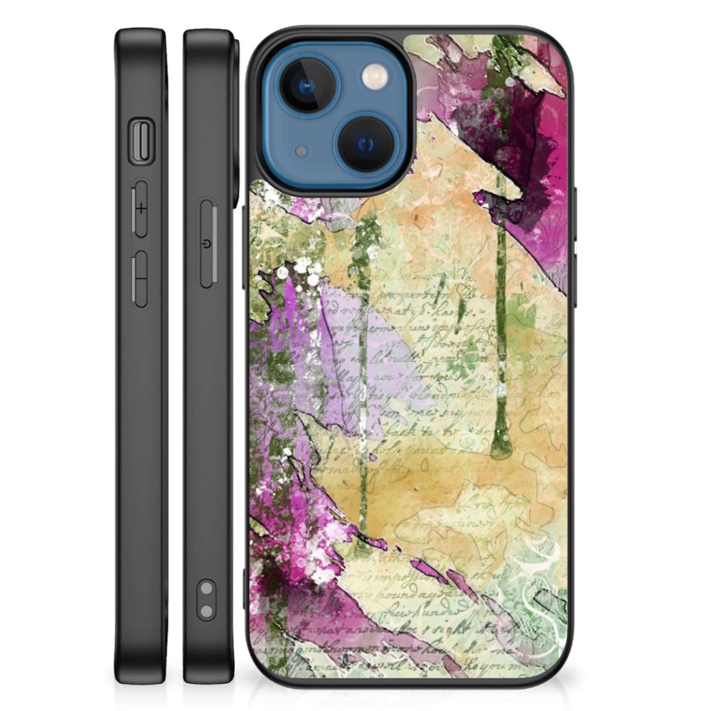 Kleurrijke Telefoonhoesje Apple iPhone 13 mini Letter Painting B2C Telecom