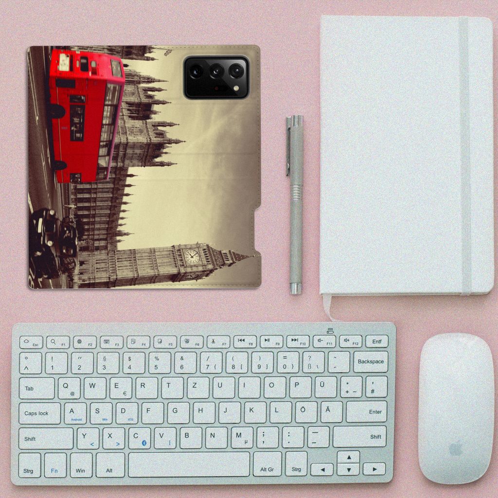 Samsung Galaxy Note 20 Ultra Book Cover Londen - B2C Telecom