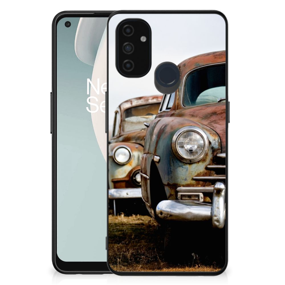 OnePlus Nord N100 Silicone Back Case Vintage Auto