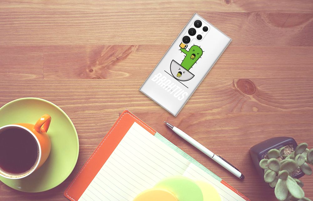 Samsung Galaxy S22 Ultra Telefoonhoesje met Naam Braktus B2C Telecom