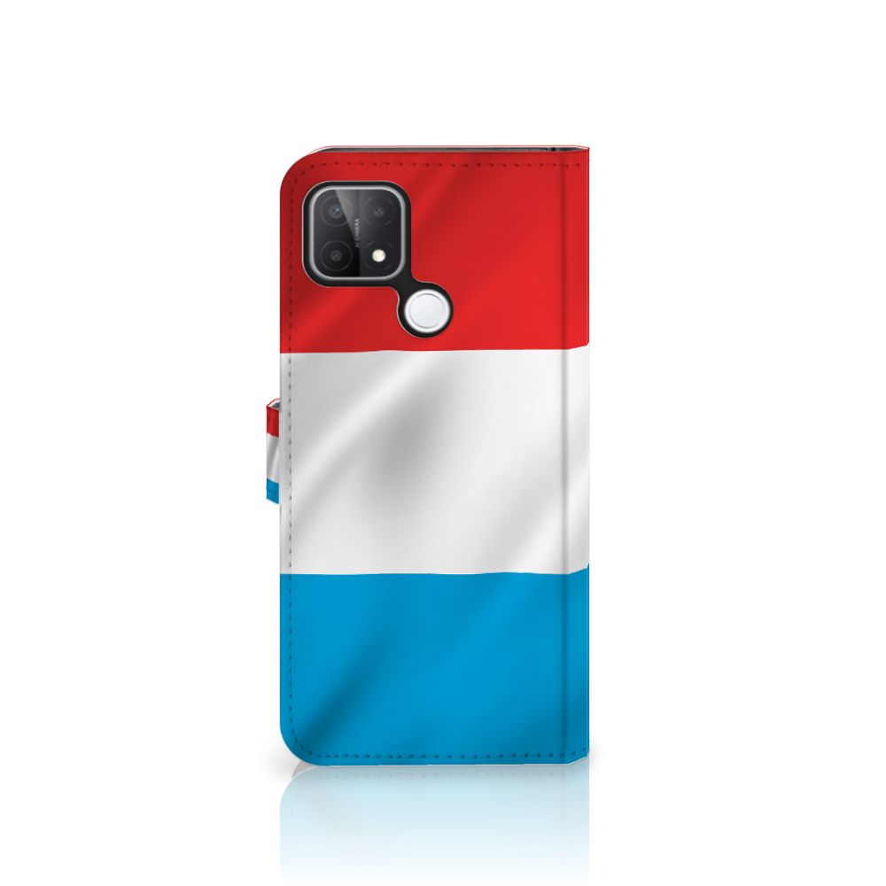 OPPO A15 Bookstyle Case Luxemburg
