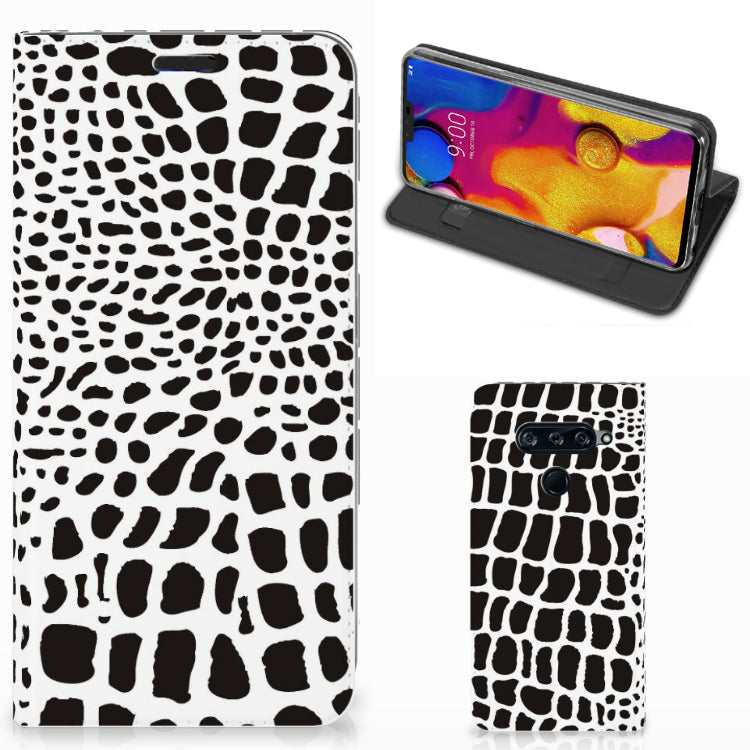 LG V40 Thinq Hoesje maken Slangenprint