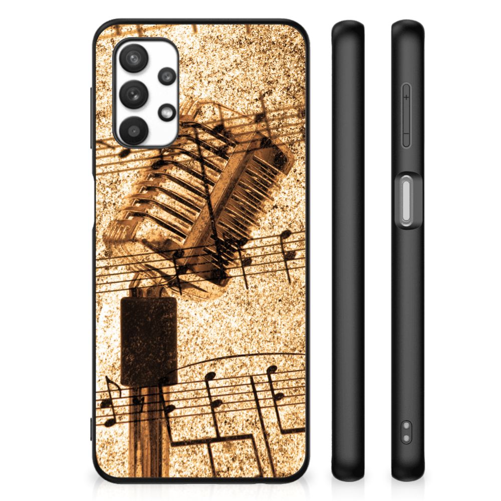 Samsung Galaxy A32 5G Silicone Back Case Bladmuziek B2C Telecom