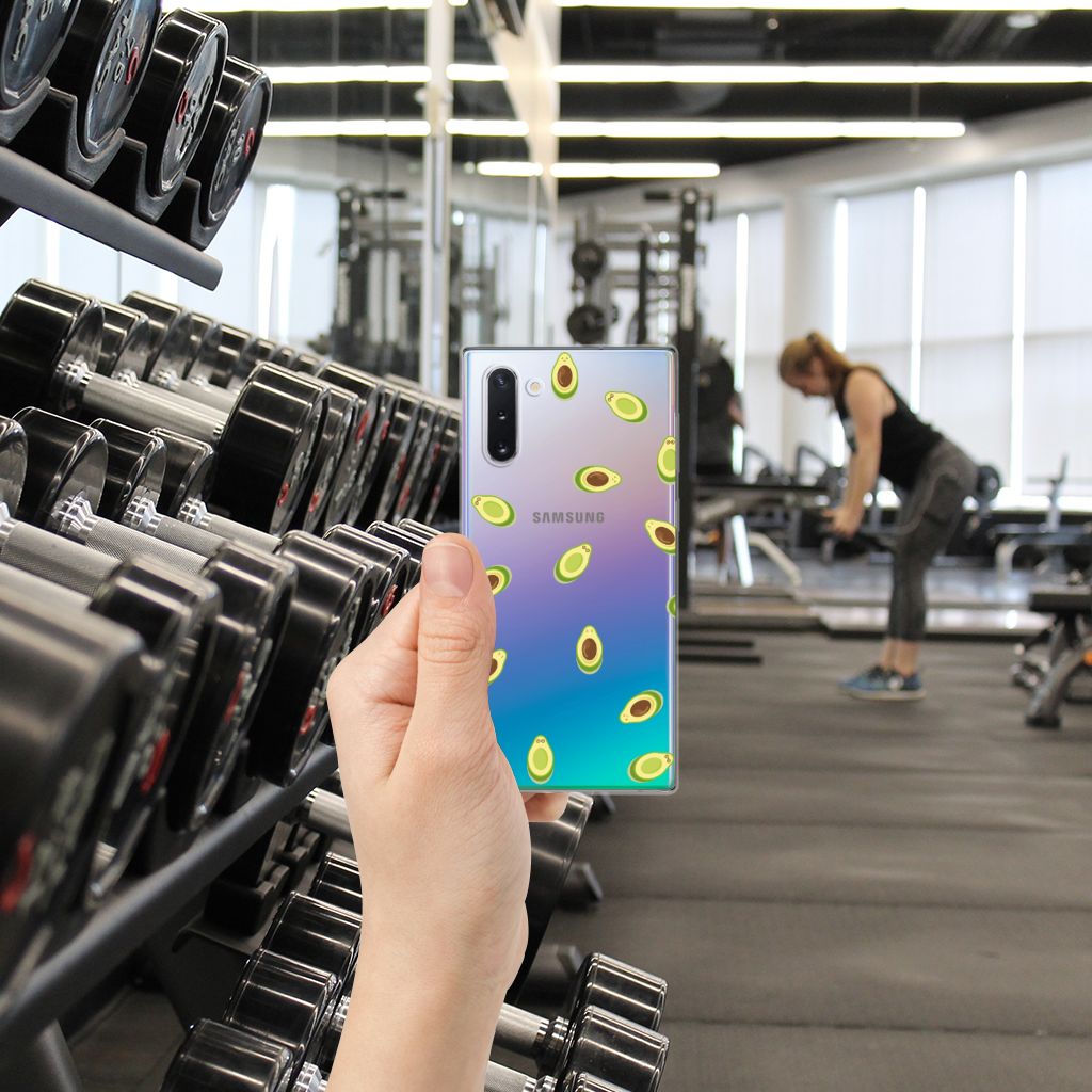 Samsung Galaxy Note 10 Siliconen Case Avocado