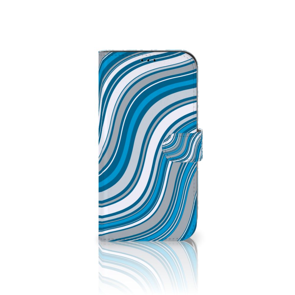 iPhone 13 Pro Max Telefoon Hoesje Waves Blue