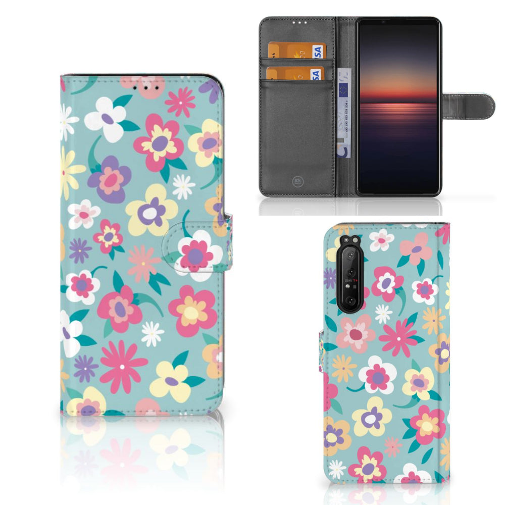 Sony Xperia 1 II Hoesje Flower Power