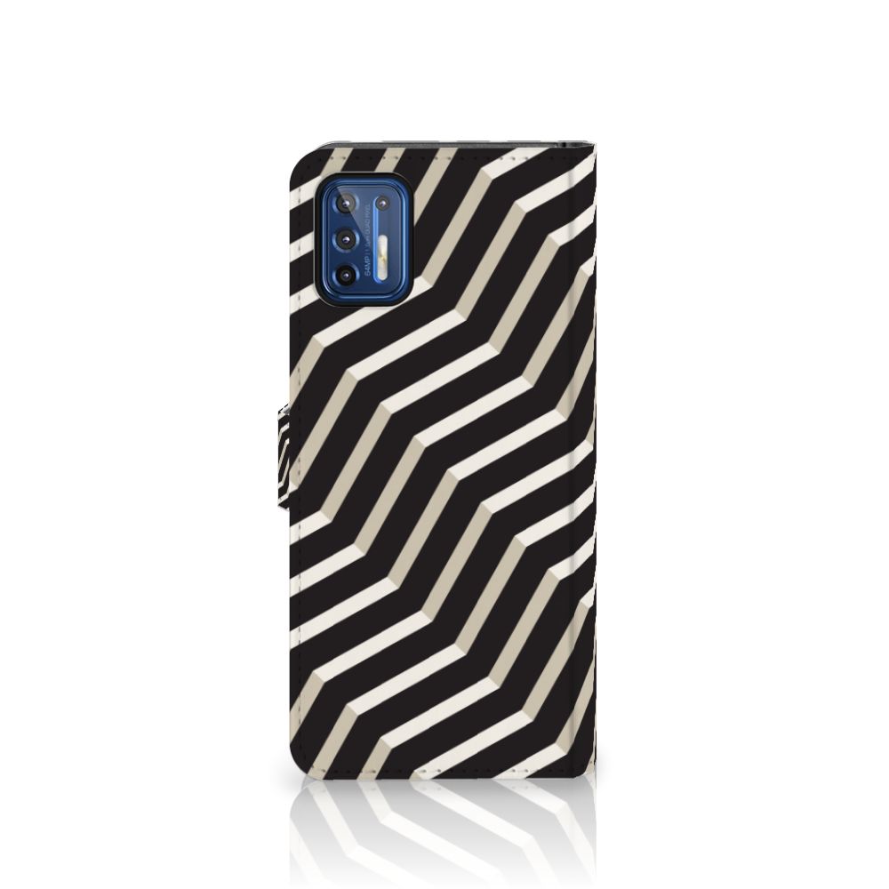 Motorola Moto G9 Plus Book Case Illusion
