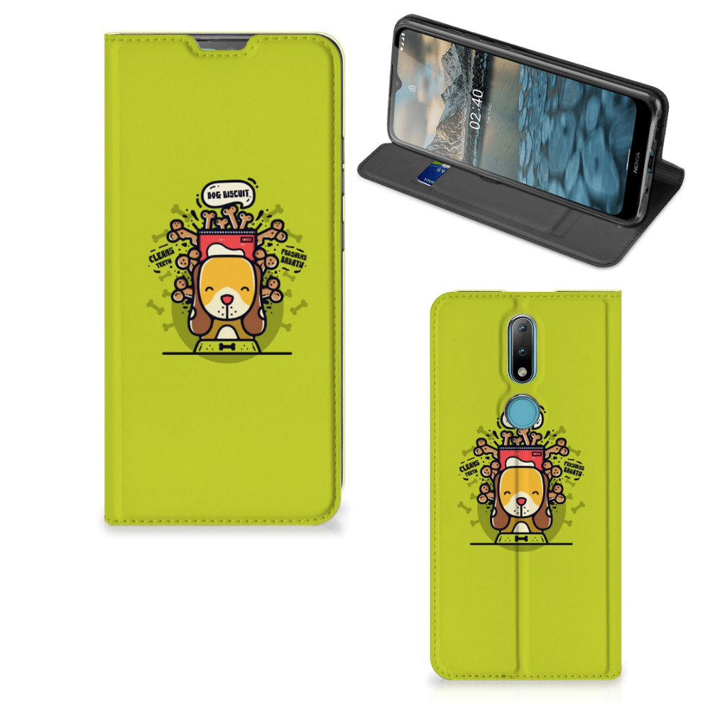 Nokia 2.4 Magnet Case Doggy Biscuit - B2C Telecom