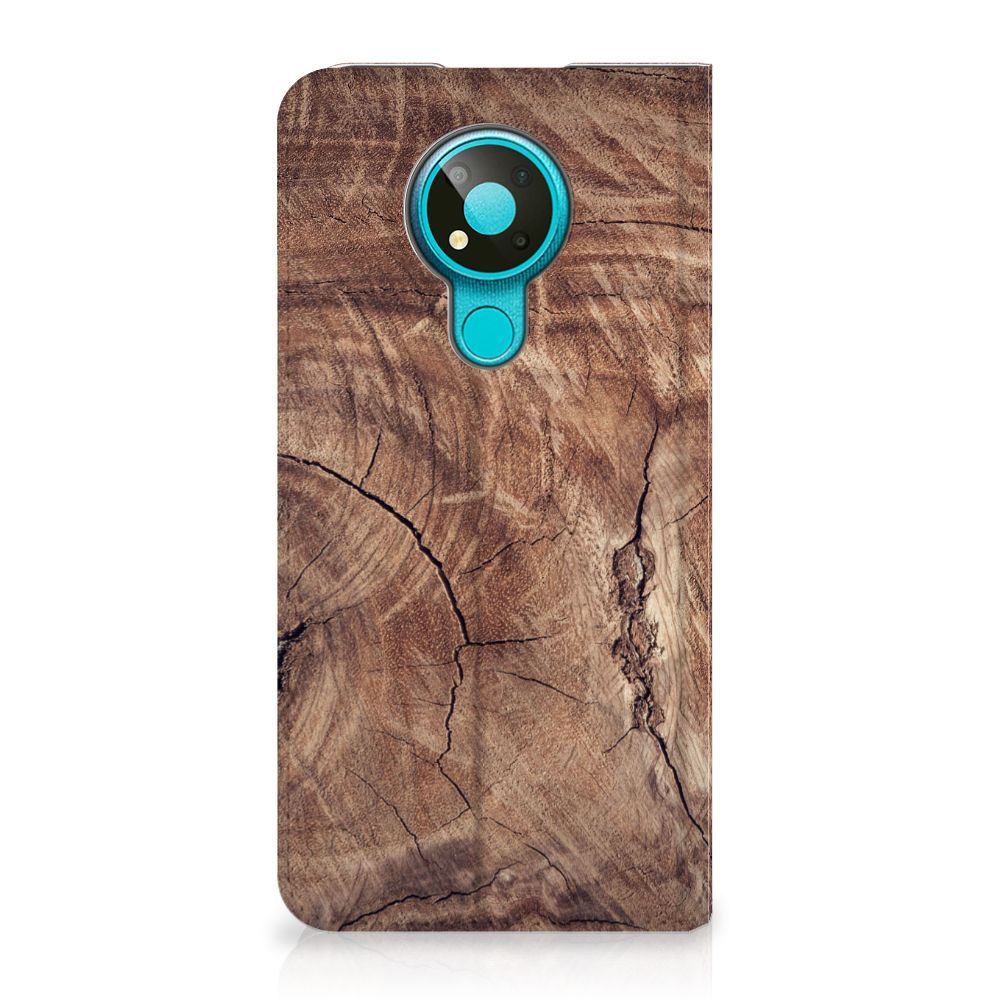 Nokia 3.4 Book Wallet Case Tree Trunk - B2C Telecom