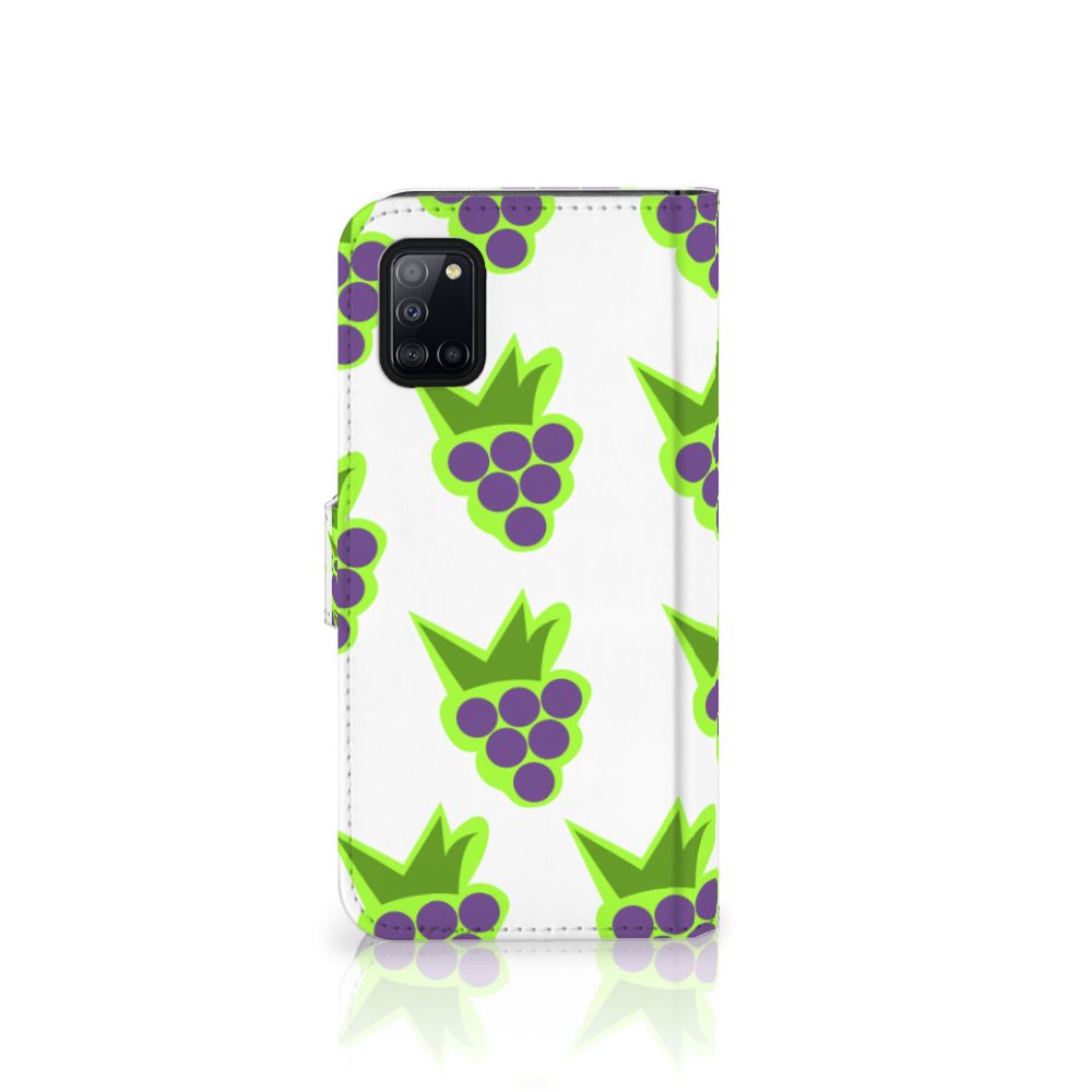 Samsung Galaxy A31 Book Cover Druiven