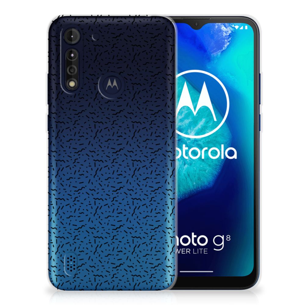 Motorola Moto G8 Power Lite TPU bumper Stripes Dots B2C Telecom