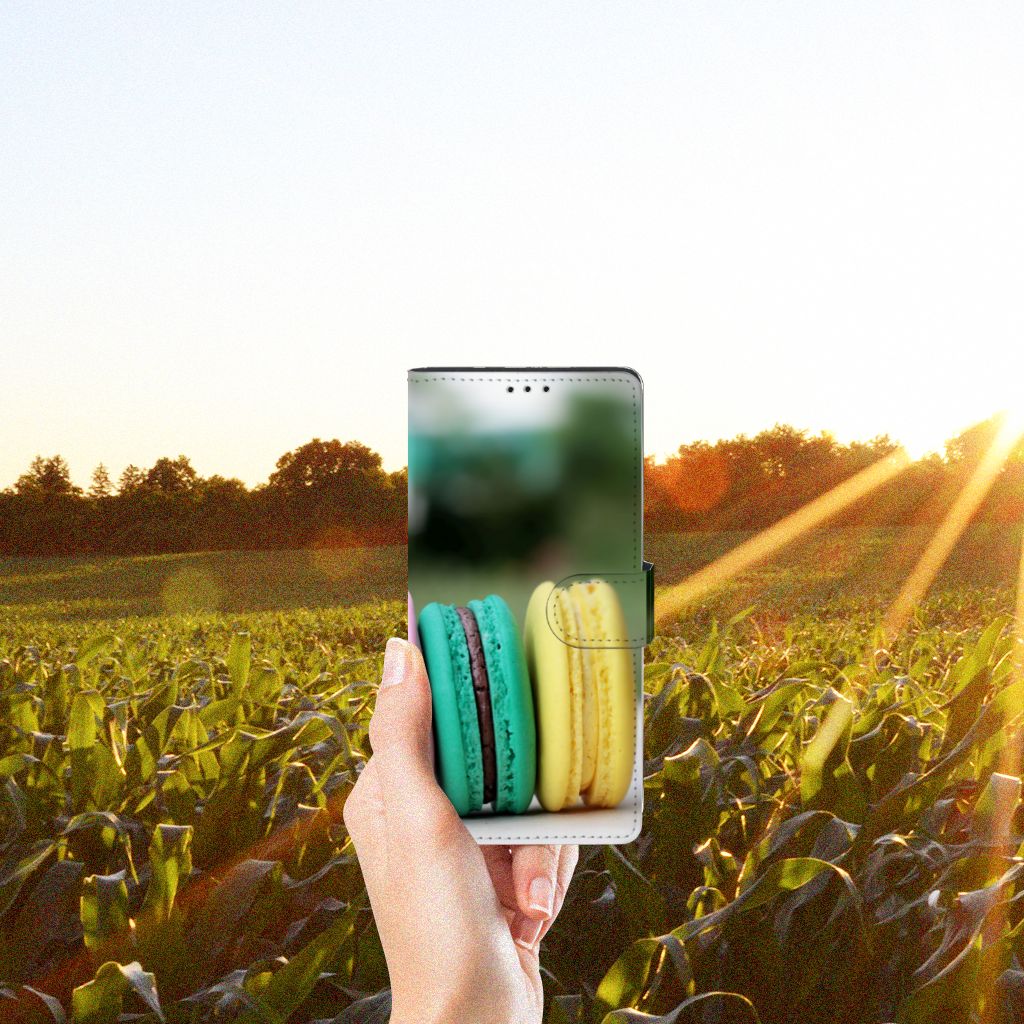 Motorola Edge 20 Lite Book Cover Macarons