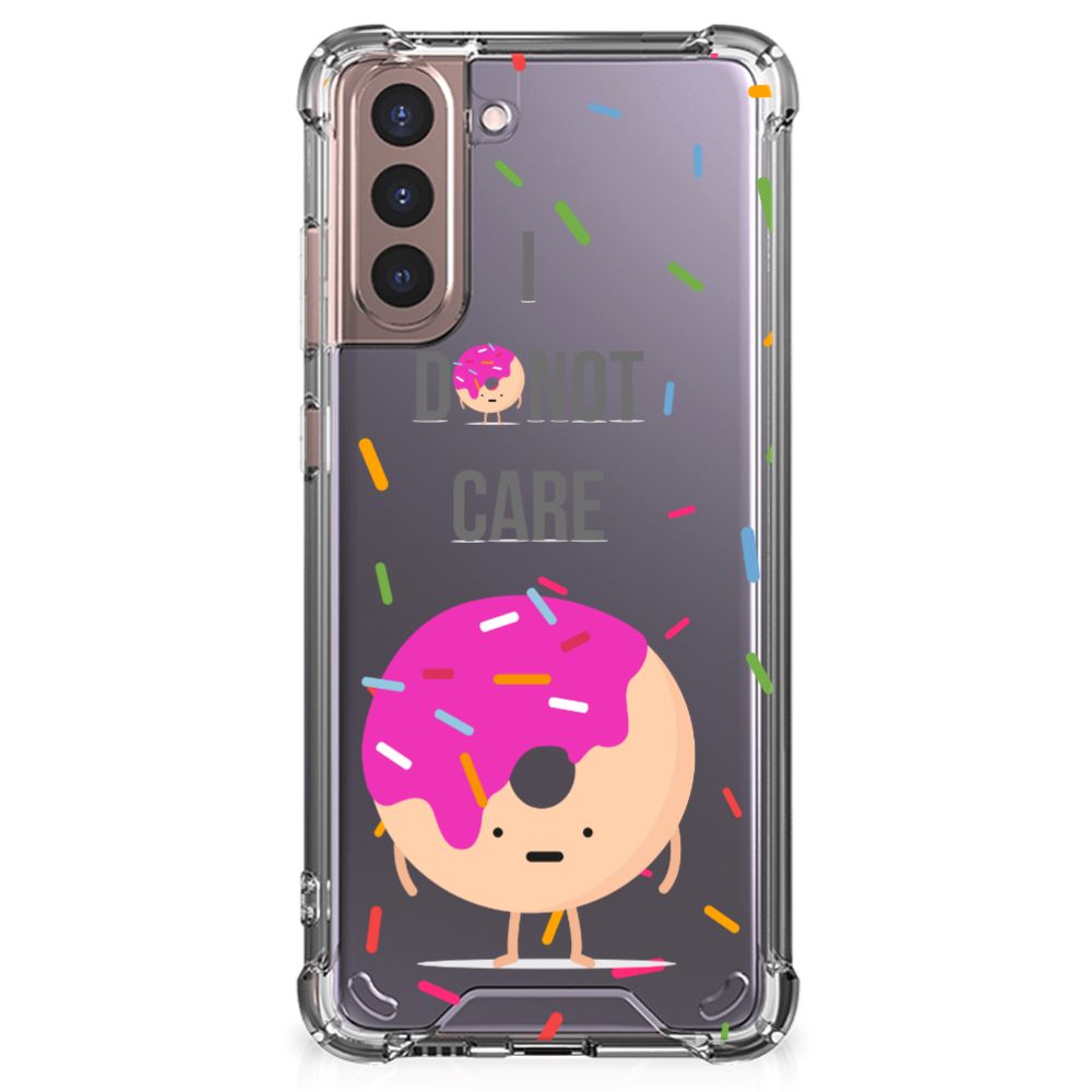 Samsung Galaxy S21 Plus Beschermhoes Donut Roze B2C Telecom