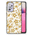 Samsung Galaxy A33 5G Bloemen Hoesje Gouden Bloemen B2C Telecom