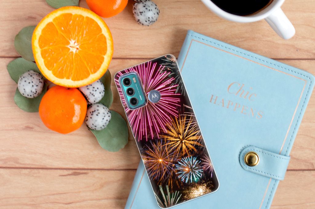 Motorola Moto G60 Silicone Back Cover Vuurwerk B2C Telecom