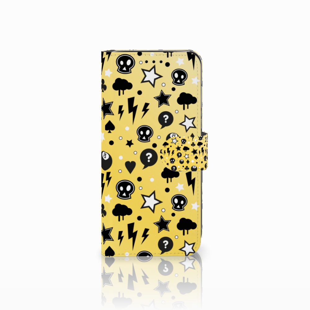 Telefoonhoesje met Naam Huawei P20 Lite Punk Geel