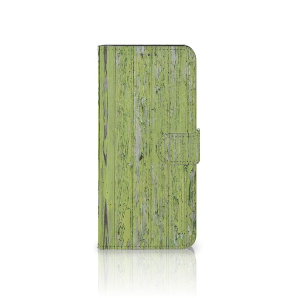 Samsung Galaxy S21 Plus Book Style Case Green Wood