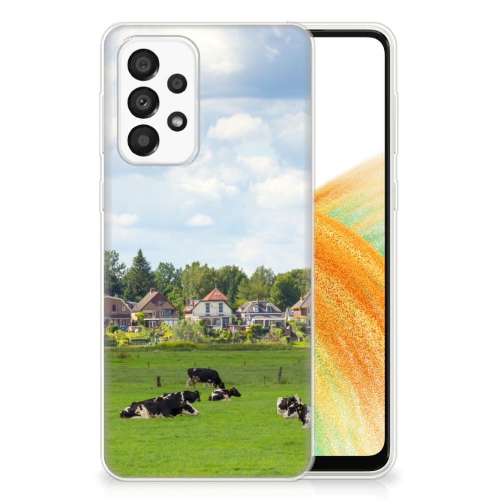 Samsung Galaxy A33 5G TPU Hoesje Koeien B2C Telecom