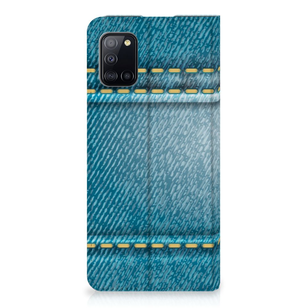 Samsung Galaxy A31 Hippe Standcase Jeans - B2C Telecom