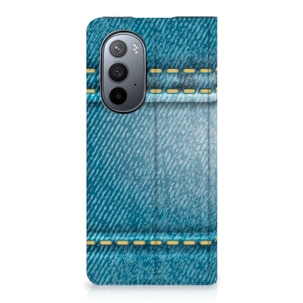 Motorola Edge 30 Pro Hippe Standcase Jeans - B2C Telecom