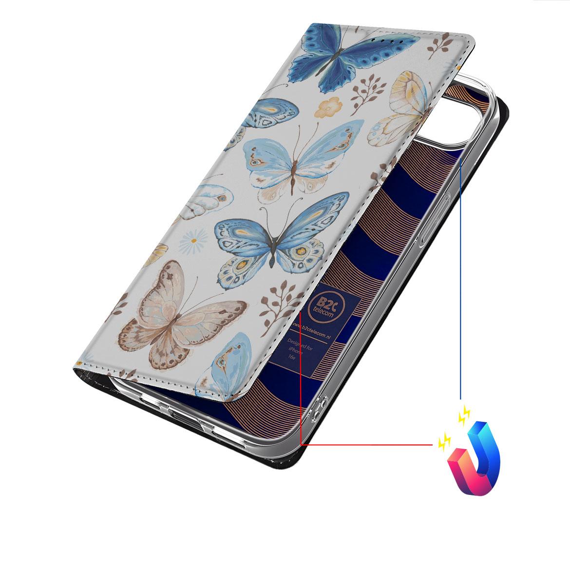 Hoesje maken voor Apple iPhone 16e Vlinder - Vlinder design - Afbeelding 6