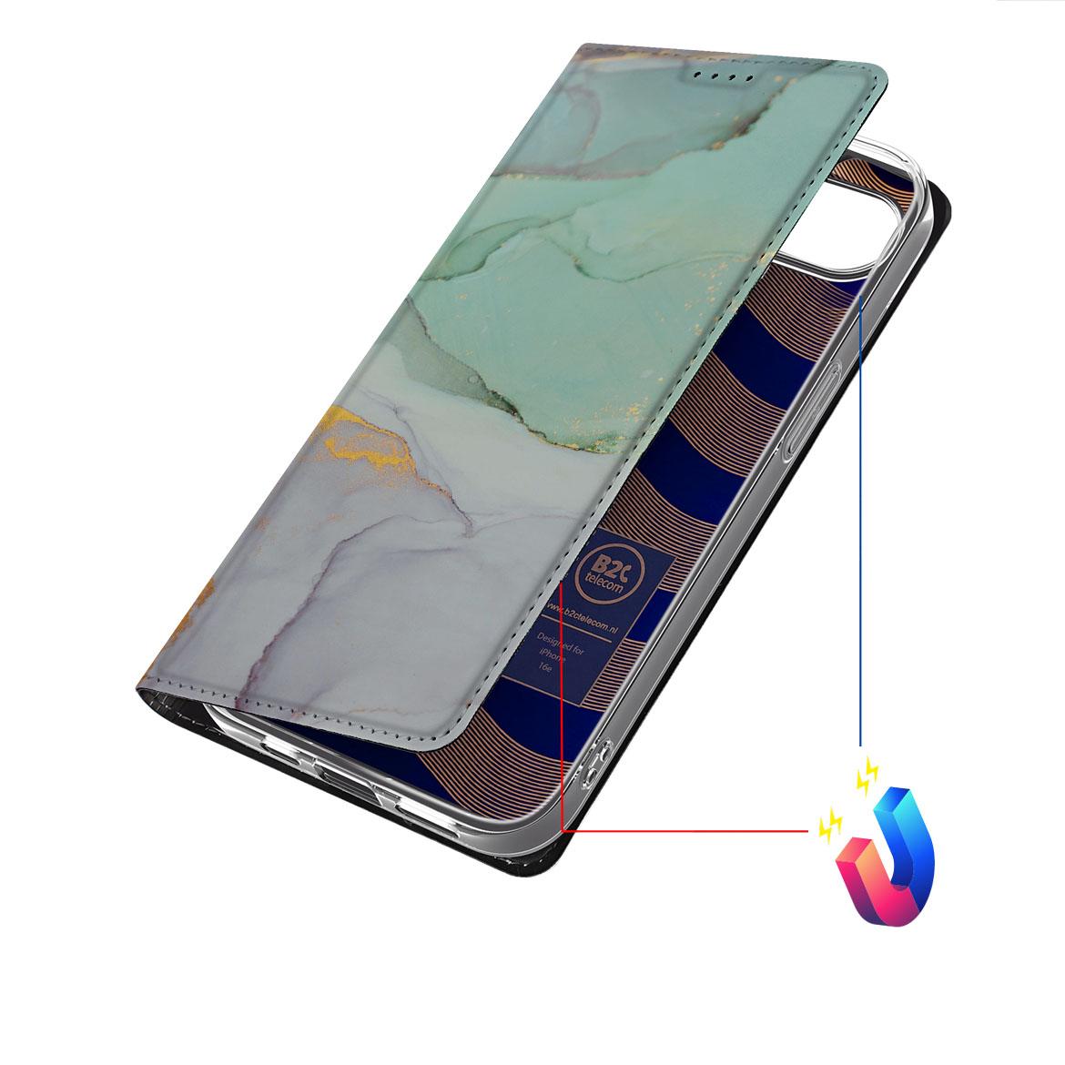 Bookcase voor Apple iPhone 16e Watercolor Mix - Watercolor Mix design - Afbeelding 6