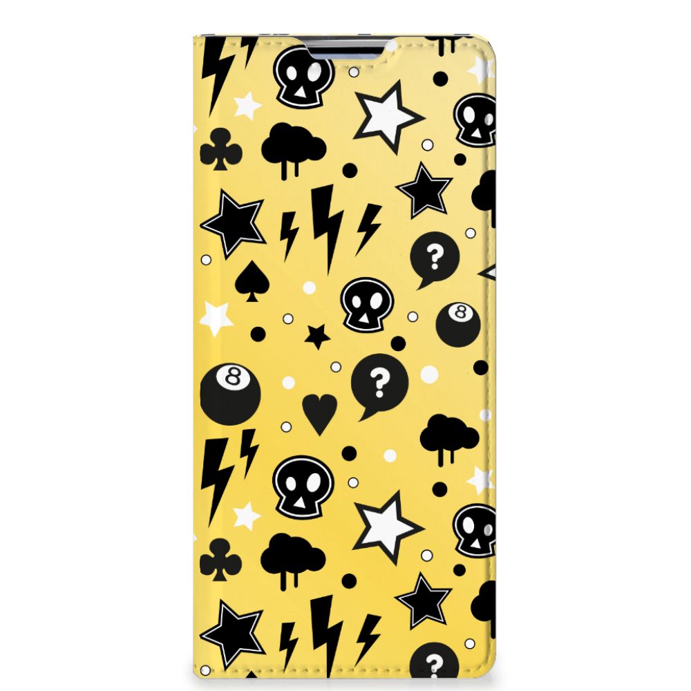 Mobiel BookCase OPPO Find X3 Neo Punk Geel - B2C Telecom