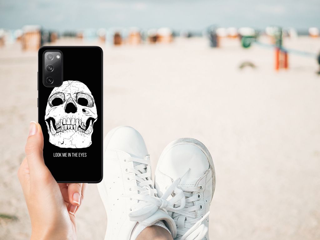 Telefoonhoesje Samsung Galaxy S20 FE Skull Eyes B2C Telecom