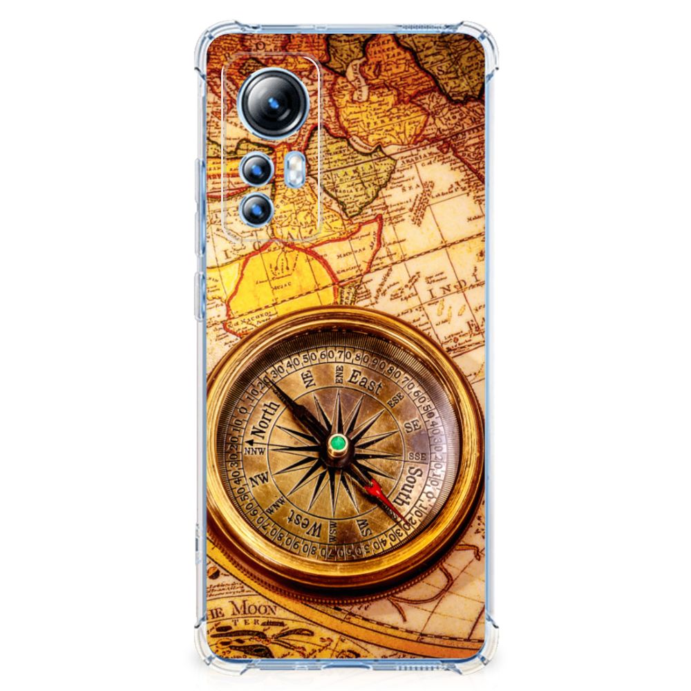 Xiaomi 12 Lite Telefoonhoesje met valbescherming Kompas B2C Telecom