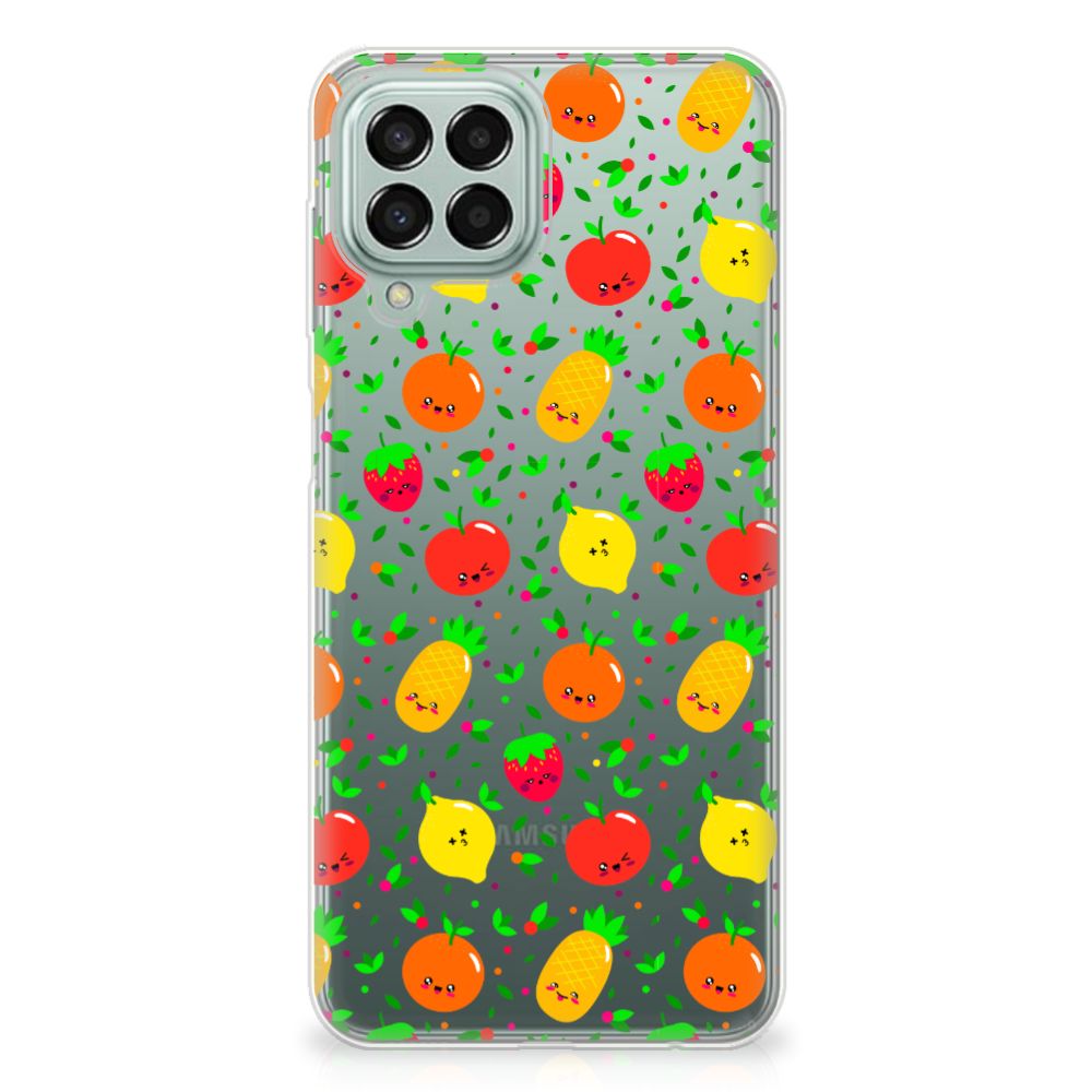 Samsung Galaxy M33 Siliconen Case Fruits