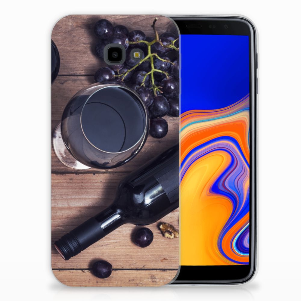 Samsung Galaxy J4 Plus (2018) Siliconen Case Wijn