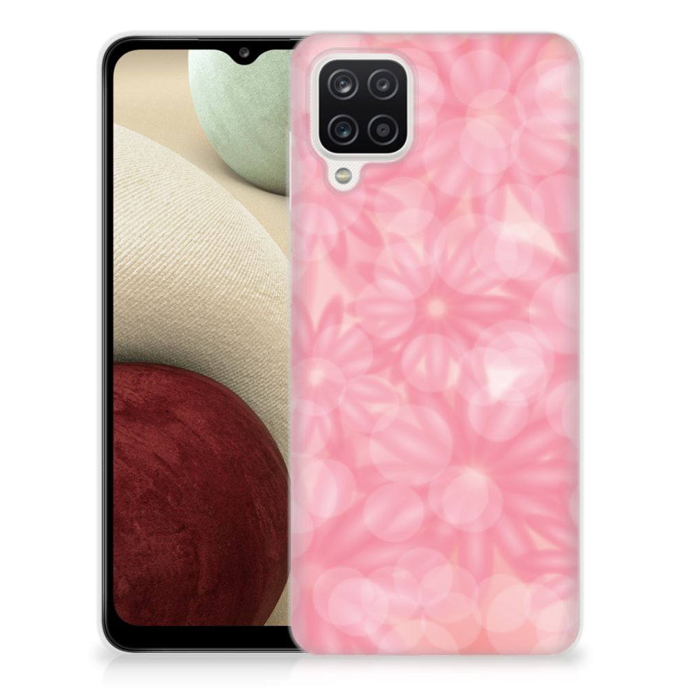 Samsung Galaxy A12 TPU Case Spring Flowers