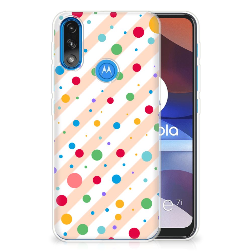 Motorola Moto E7/E7i Power TPU bumper Dots