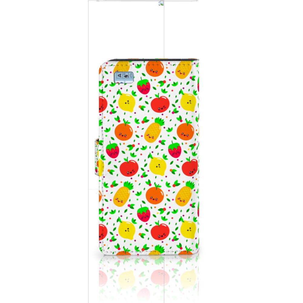 Huawei Ascend P8 Lite Book Cover Fruits