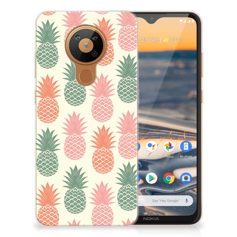 Nokia 5.3 Siliconen Case Ananas B2C Telecom