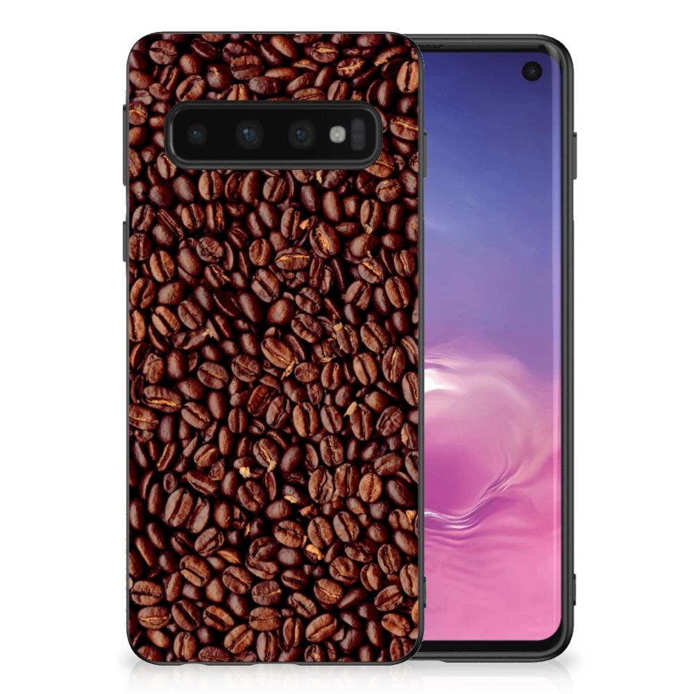 Samsung Galaxy S10 Silicone Case Koffiebonen B2C Telecom
