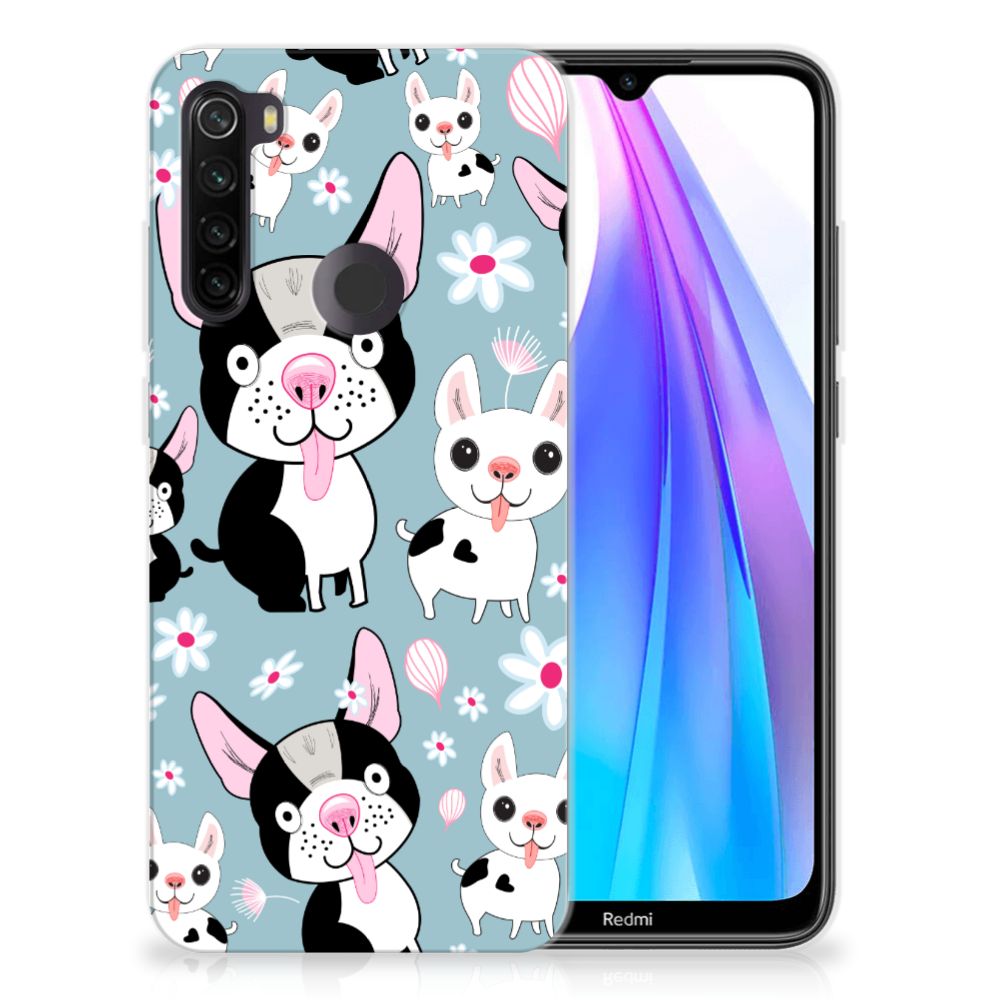 Xiaomi Redmi Note 8T TPU Hoesje Hondjes