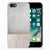 iPhone SE 2022 | SE 2020 | 8 | 7 Bumper Hoesje Wood Concrete