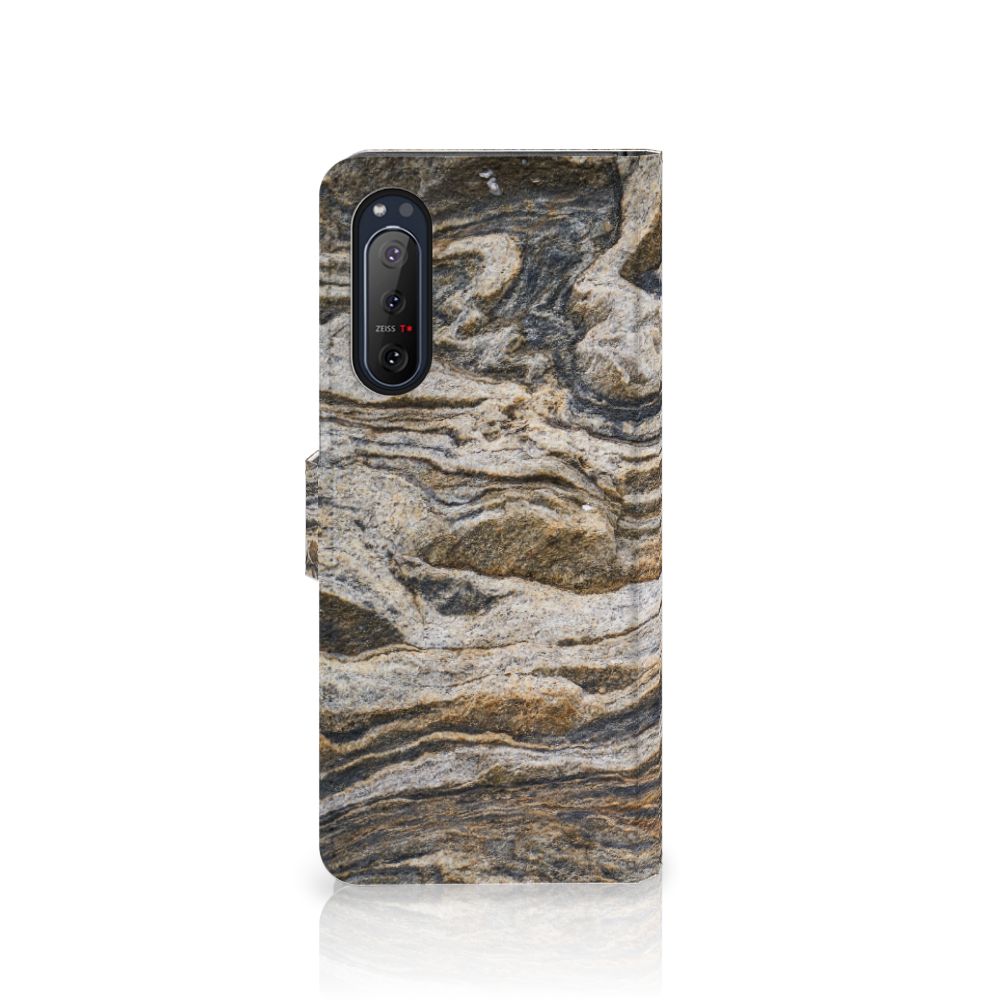 Sony Xperia 5II Bookcase Steen
