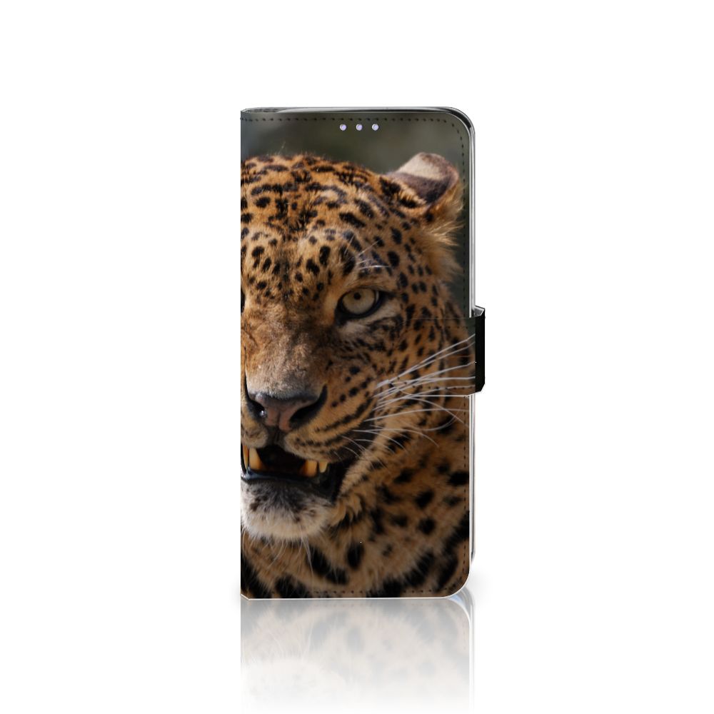Samsung Galaxy S20 Plus Telefoonhoesje met Pasjes Luipaard