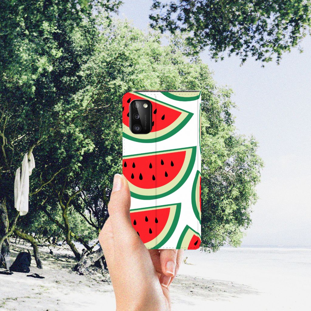 Samsung Galaxy A41 Flip Style Cover Watermelons - B2C Telecom