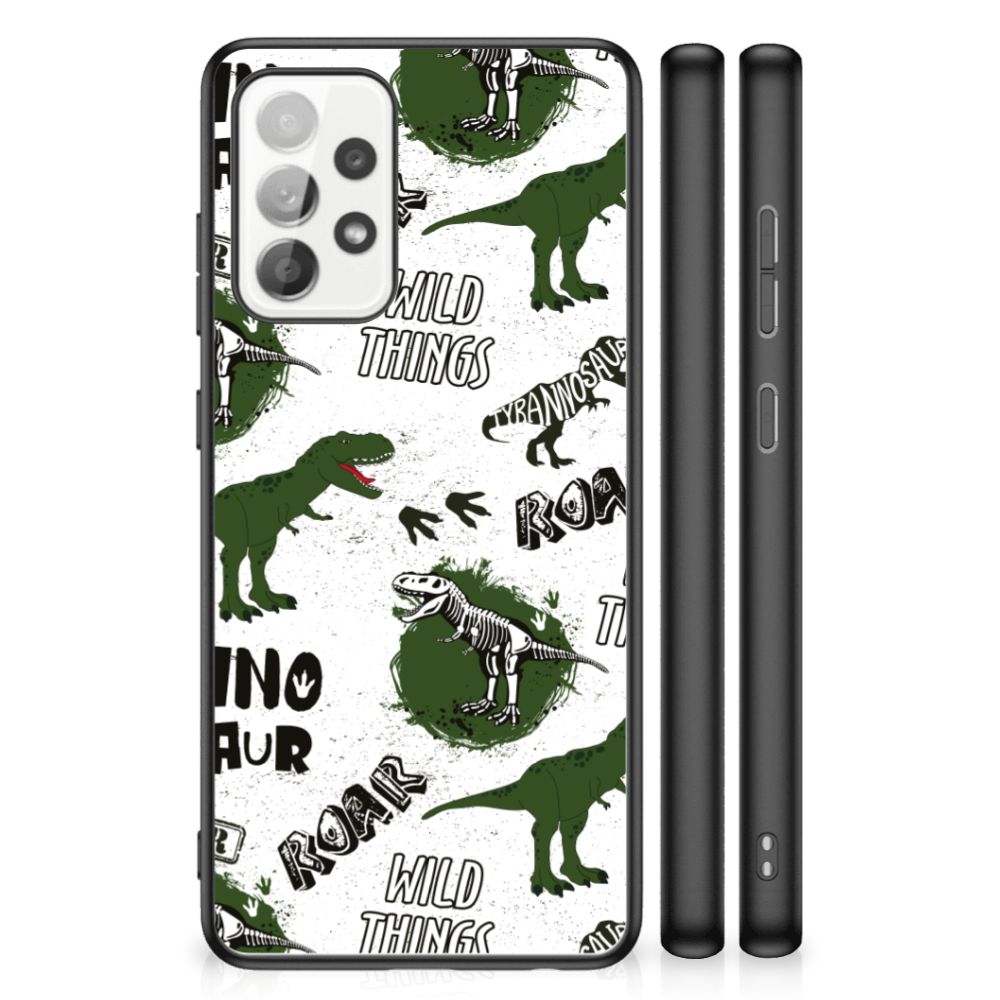 Dierenprint Telefoonhoesje voor Samsung Galaxy A52 | A52s (5G/4G) Dinosaurus B2C Telecom