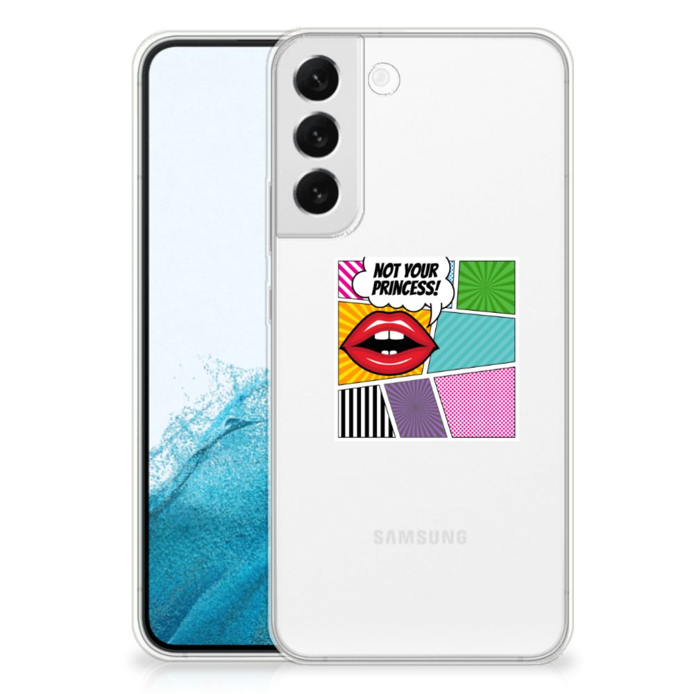 Samsung Galaxy S22 Plus Silicone Back Cover Popart Princess B2C Telecom