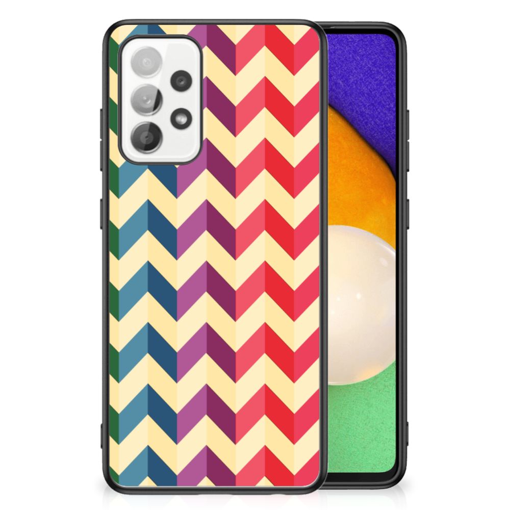 Samsung Galaxy A52 | A52s (5G/4G) Back Case Zigzag Multi Color