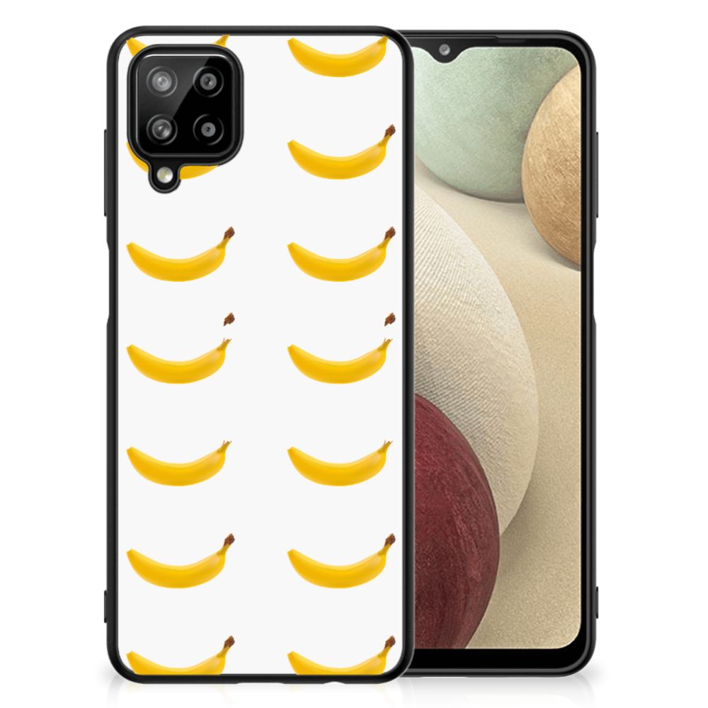 Samsung Galaxy A12 Back Cover Hoesje Banana