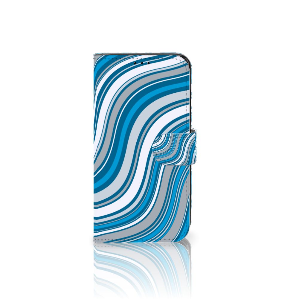 Samsung Galaxy S7 Edge Telefoon Hoesje Waves Blue