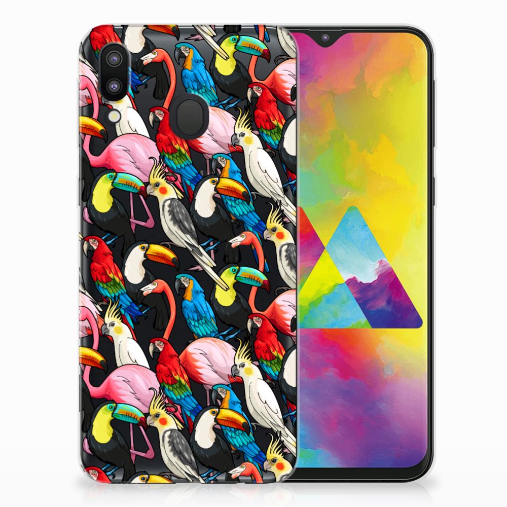 Samsung Galaxy M20 (Power) TPU Hoesje Birds