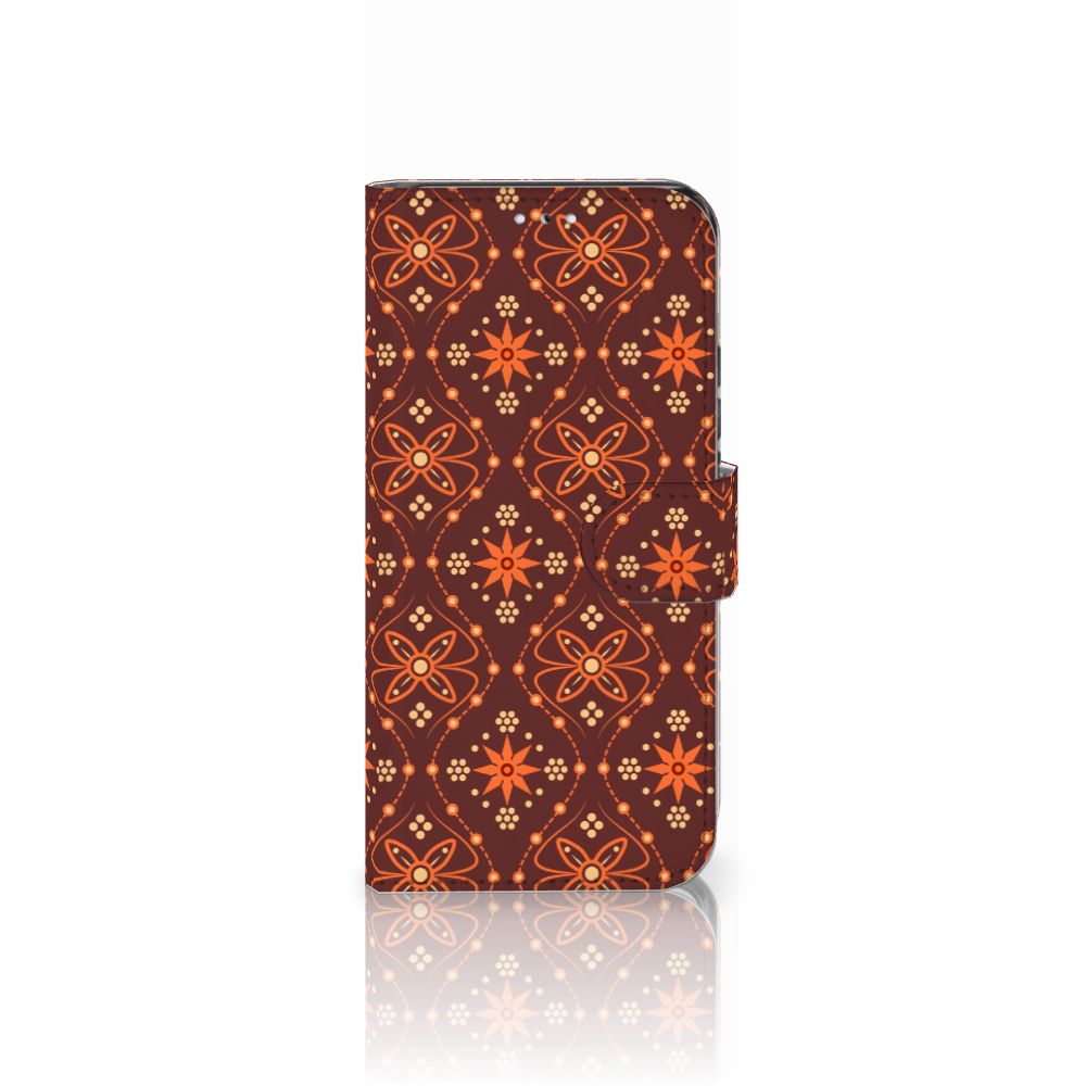 Samsung Galaxy S22 Telefoon Hoesje Batik Brown