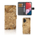Samsung Galaxy A13 (4G) Bookcase Marmer Creme met luxe marmer design en ruimte voor pasjes.