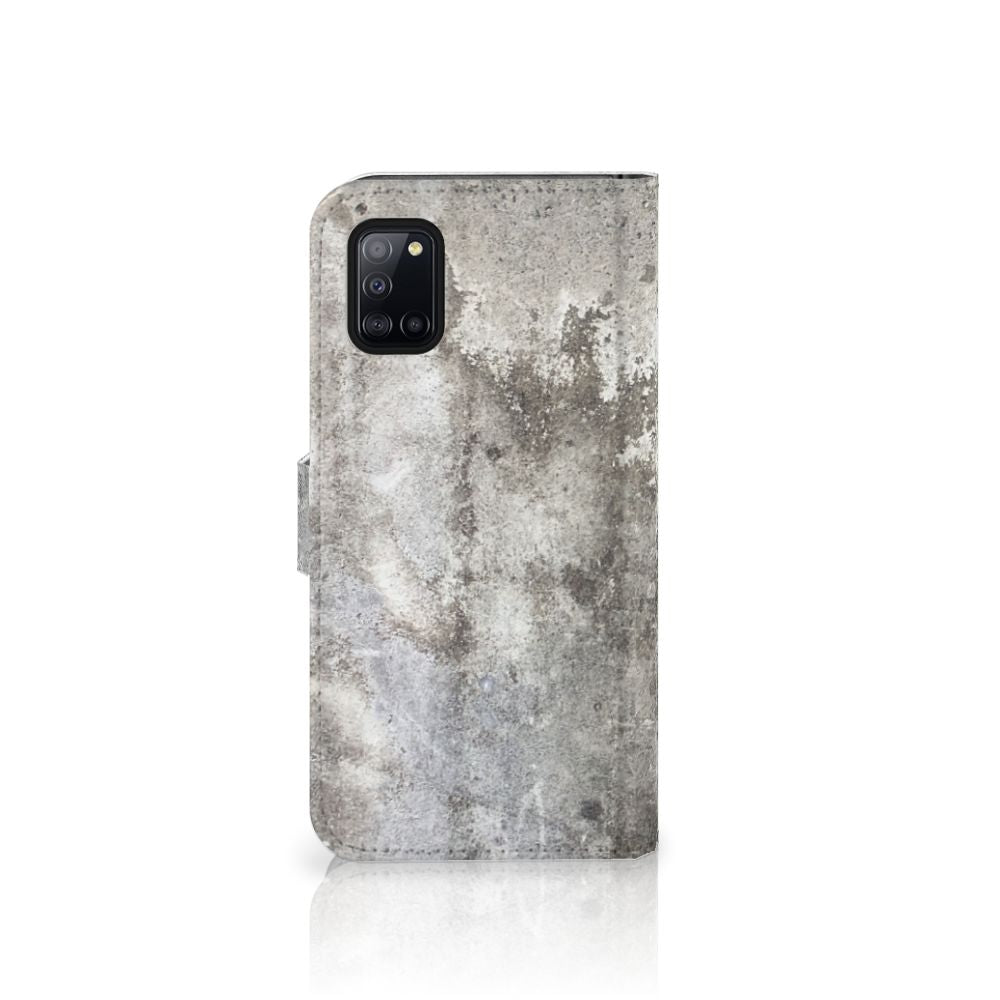 Samsung Galaxy A31 Bookcase Beton Print